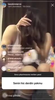 Merve Taşkın ifşa Soru Cevap canlı yayını - HD Porno İzle